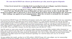 Desktop Screenshot of dlh.no