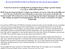 Tablet Screenshot of dlh.no